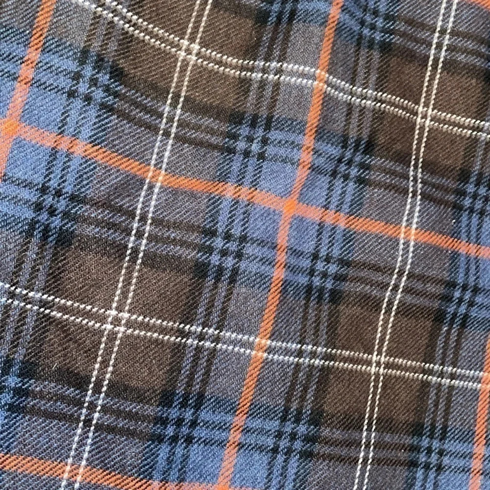 Cabi women’s skirt 8 medium pencil wool blend straight knee plaid stretch brown - Picture 3 of 10